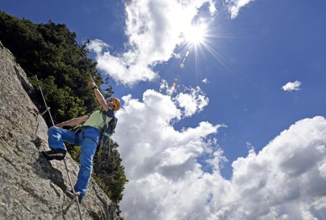 A climber